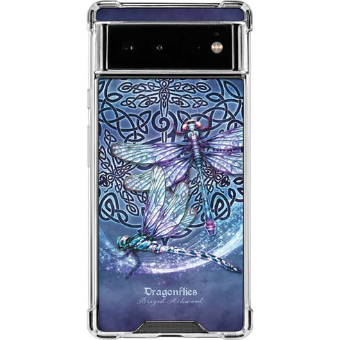 Brigid Ashwood Dragonfly Celtic Knot Google Pixel 6 Clear Case